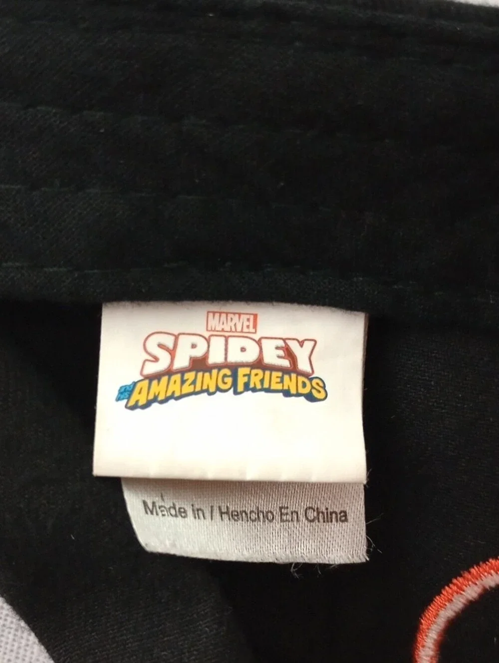 Marvel Spidey & Amazing Friends Kids Black, Blue & Red Baseball Cap OSFM
